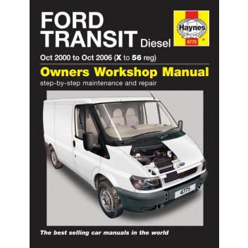 Workshop Service & Repair Manual Ford Transit Diesel X To 56