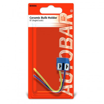 Autobar H7 Ceramic Bulb Holder Angled Leads