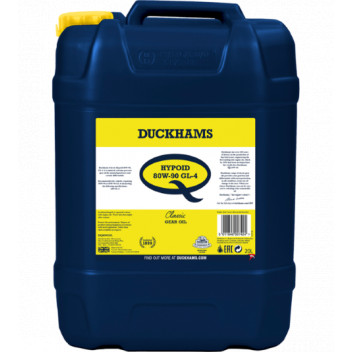 Duckhams DQ809020L Classic Hypoid 80W-90 GL-4 Gear Oil 20L -