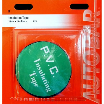 Autobar Black Insulation Tape 20m
