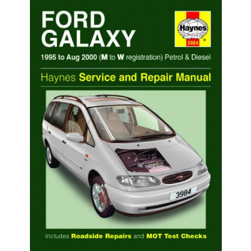 Workshop Service & Repair Manual Ford Galaxy Petrol & Diesel
