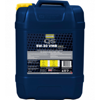 Duckhams DQSVMB20L QS 5W-30 VMB Engine Oil 20L - QS905-020