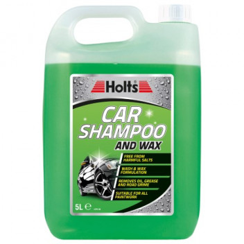HOLTS CAR SHAMPOO & WAX 5L