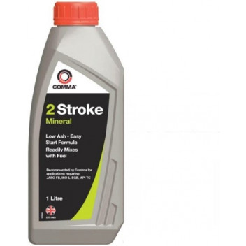 Comma TST1L 2 Stroke Mineral Oil 1L for Scooters Mopeds and