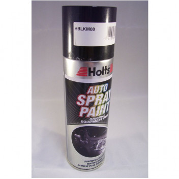 Holts HBLKM08 Black Paint Match Pro Vehicle Spray Paint 300m