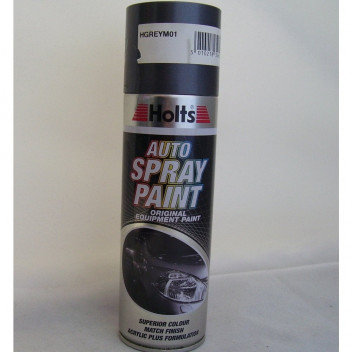 Holts HGREYM01 Grey Paint Match Pro Vehicle Spray Paint 300m