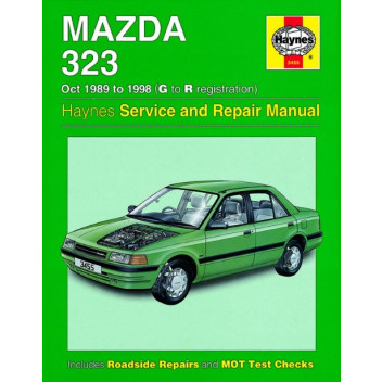Workshop Service & Repair Manual Mazda 323 89-98