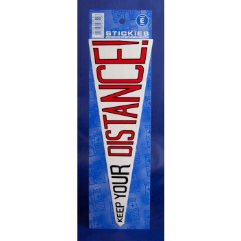 Keep Distance Sticker