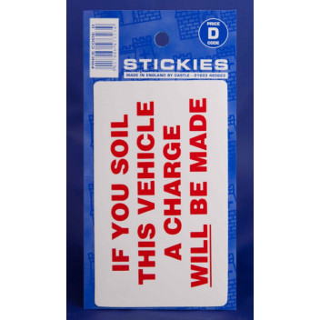 Soil Vehicle Sticker