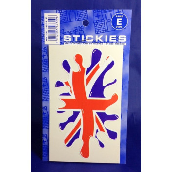 Union Jack Splat Sticker