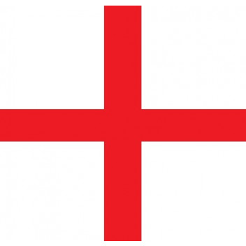 St George Cross Flag Sticker