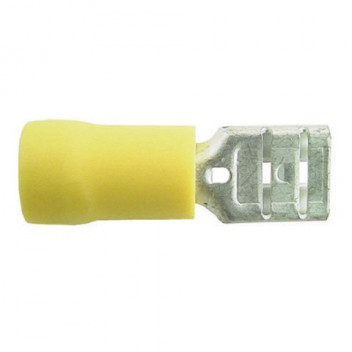 Pearl Automotive PWN307 Slide-On Terminals - 250 Yellow