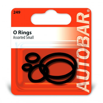 Autobar O?Rings Small Assorted Pack of 6