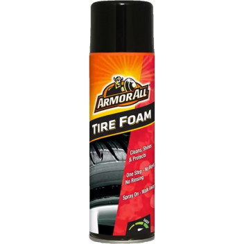 ArmorAll Tire Foam 500ml Cleans and Protects with Long Lasti