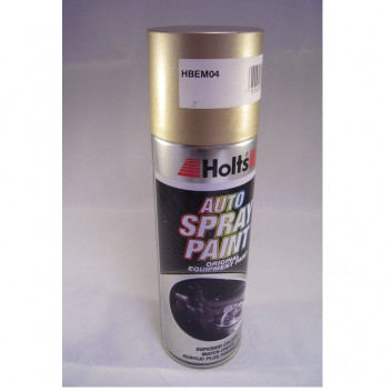 Holts HBEM04 Gold Paint Match Pro Vehicle Spray Paint 300ml