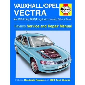 Workshop Manual Haynes Manual Vectra 99-04