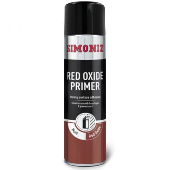 Simoniz SIMP13D Red Oxide Primer 500ml - Anti-Rust Protectiv