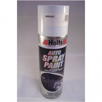 Holts HWHI07 White Paint Match Pro Vehicle Spray Paint 300ml