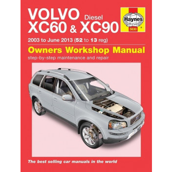 Workshop Manual Haynes Manual Volv Xc60 Xc9 Diesel 03-13