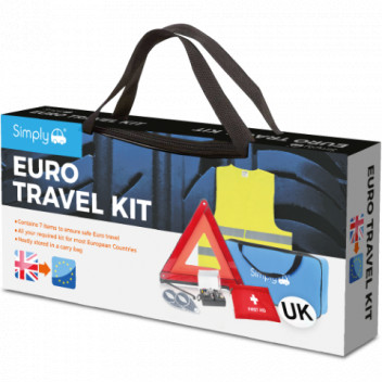 Simply Auto ETK1 Euro Travel Kit - Essential Car Safety Pack