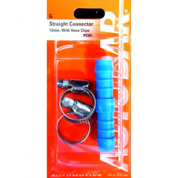 Autobar Straight Connector 12mm