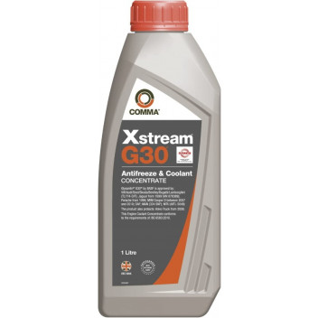 Comma XSR1L Xstream G30 Coolant 1L - OAT-Based Antifreeze fo