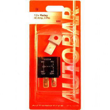 Autobar Relay 30A 4?Pin (A/C Horn E/W)