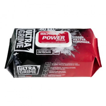 Ultra Grime 5920 Ultragrime Extra Large Power Scrub Wipes -