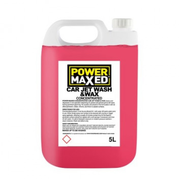 Power Maxed WW5000 Jet Wash & Wax Concentrate 5L - High Foam
