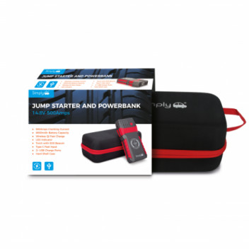 Simply Auto JS002 Jump Starter 14.8V 500A - Compact Car Batt