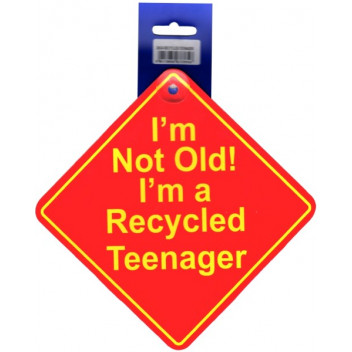 Recycled Teenager Sticker