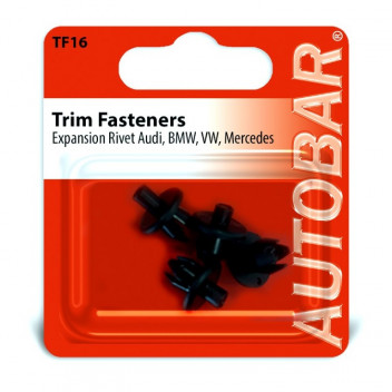 Autobar Expansion Rivet Black ? Audi/BMW/VW/Mercedes/Vauxhal