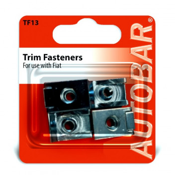 Autobar Trim Fasteners for Fiat Pack of 8