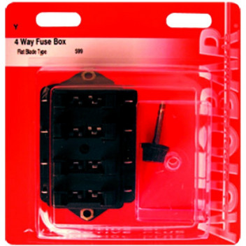 Autobar Fuse Box with Cover 4?Way