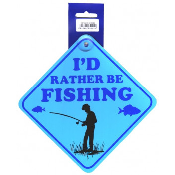 Id Rather Be Fishing Sticker