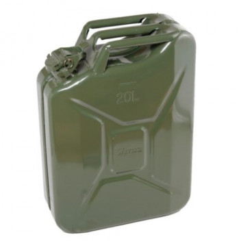 Mont Blanc Z7JC20 Green 20L Metal Jerry Can ? Petrol Fuel St