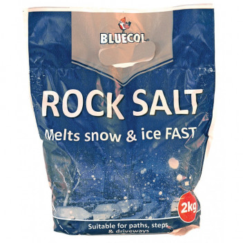 Bluecol Rock Salt Fast Acting De Icing Solution for Driveway