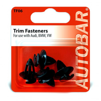 Autobar Trim Fasteners for Audi/BMW/VW Pack of 4