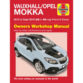 Workshop Manual Haynes Manual Mokka 12-17