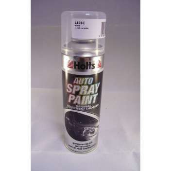 Holts L101C Clear Paint Match Pro Vehicle Spray Paint 400ml