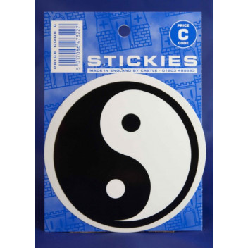 Yin and Yang Sticker