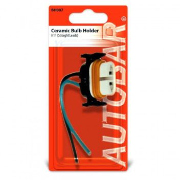 Autobar H11 Ceramic Bulb Holder Straight Leads