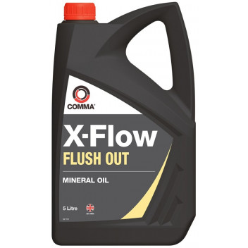 Comma XFFO5L X-Flow Flush Out Mineral Oil 5L for Engine Clea