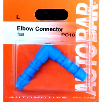 Autobar Elbow Connector 6mm