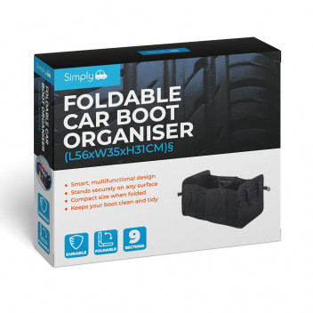 Simply Auto CBO01 Car Boot Organiser (Foldable Storage for T