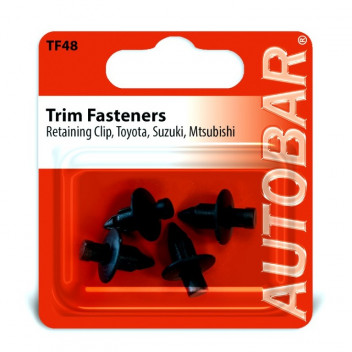 Autobar Retaining Clip Grey ? Toyota/Suzuki/Mitsubishi Pack