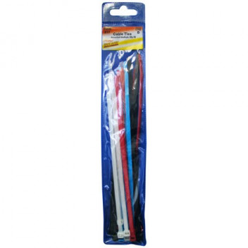 Pearl Automotive PWN817 Assorted 200mm Cable Ties - Pack of