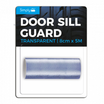 Simply Auto DS-1405T Transparent Door Sill Protector (8cm x