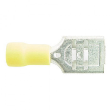 Pearl Automotive PWN308 Slide-On Terminals - 375 Yellow