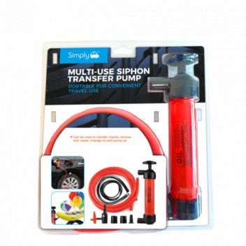 Simply Auto MSYP1 Multi-Use Syphon Transfer Pump - Fuel Oil